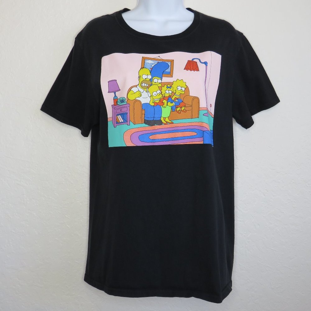 The‎ Simpsons* Men's Short Sleeve Crew Neck Straight Hem Tee-Shirt~ Size Medium
